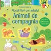 Animali da compagnia. Piccoli libri con adesivi. Ediz. a colori