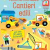 Cantieri edili. Piccoli libri con adesivi. Ediz. a colori