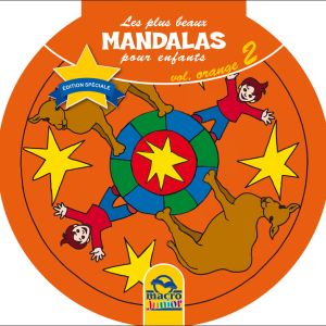 Plus Beaux Mandalas pour Enfants: Vol. Orange 2